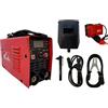 TANIASHOP Mini Saldatrice Inverter ad Elettrodo per Fabbro da 350 Ampere Super compatta professionale con cavi e Maschera