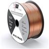 VECTOR WELDING Filo Acciaio per Saldatura MIG/MAG ER70S-6 (SG3) - 1.0mm 1kg - Bobina D100 - Filo Animato Ramato e Continuo per Saldatrice - Materiale d'Apporto per Ferro e Acciaio (1 Bob. da 1kg)