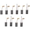 MuchLuckystar Per Bosch Spazzole di Carbone di Ricambio Per 5-40 DCE GSH 5-CE GSH 5 E 5-40 DE Trapani 1617014135 Confezione da 10