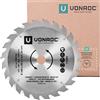 VONROC Lama per sega circolare 185x20mm, 24 denti. Adatta per legno. Universale