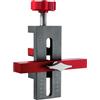 CDIYTOOL Supporto per porta dell'armadio, in lega di alluminio, posizionatore regolabile per installazione di ante di mobili, armadi, ante del guardaroba (1 pezzo)