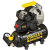 Stanley 2017203 HY 227/8/6E - Compressore compatto, elettrico, pressione 8 bar, serbatoio 6 l, potenza motore 2 CV