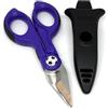 Intercable 16020-F1-CF Forbice Tronchesina Elettricisti 3 in 1 con SafetyBox, Edizione Limitata Fiorentina, Viola, Lame Acciaio Inossidabile, Taglio Cavi 10 mm²
