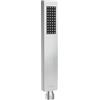 Balneo Soffione Doccia in Acciaio Inox AISI 304 - Doccetta Risparmio Idrico - Design Sottile e Moderno - Attacco Universale 1/2 - Modello Cascade 2