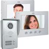 Elro DV4000-2 Kit Videocitofono │ 2 Appartamenti │ Telecamera 1080P Full HD con Visione Notturna │ Cavo a 4 Fili │ 16 Suonerie