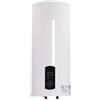 Babeenoo Riscaldatore di acqua da 2000 W, per bagno, 220 V, serbatoio elettrico con doccia a mano, in acciaio inox, bianco, per cucine, WC, parrucchieri, bagni, scuole (100 L)