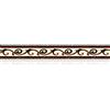 GouieRylin Wall Border-Autoadesivo adesiva muro decorativa Luminoso Ou Hua 5cm X 300cm