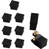 Oniissy Set di guide magnetiche per sega a coda di rondine, 9 pezzi, guida per taglio angolare per la lavorazione del legno, rapporti 1:4-1:9, 45°, 90°, strumento di misurazione per falegname, in