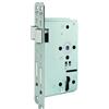 BKS B-12010-05-R-8 - Serratura per porta di fuga destra PZW DM65, 1 anta a 1 battente tondo, 20 mm, per porte rifugiate in acciaio inox B1201, colore: Argento