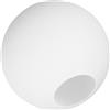 DIYEAH Paralume in Vetro Sferico per Lampade da Tavolo e Piantane Ricambio Versatile e Facile da Installare Design Elegante per Illuminazione Domestica e Ufficio