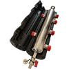 AQUA HEATING Separatore Idraulico 6x1 Pollice GZ 2x1/2 Pollice GW Acciaio Inox 10 Bar Accoppiamento Valvola Di Spurgo Scarico Corpo Di Accoppiamento Per impianto Di Riscaldamento