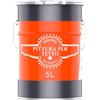 BEKATEQ Pittura per tetto Grigio chiaro 5L - Vernice per tegole, calcestruzzo, legno, Eternit, bitume - Resistente ai raggi UV e alle intemperie, ad asciugatura rapida, elastico e idrofobo BE-510