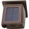 Goshyda Allarme Wireless per Solare, Rilevatore di Movimento a Lungo Raggio, Trasmissione da 800 M, Materiale ABS, per la Sicurezza Esterna