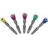 Generic XYWHPGV Set di punte a doppia testa per cacciavite a croce PH2 con design a collare magnetico, punta per cacciavite elettrico con attacco esagonale da 1/4 di pollice, 65 mm 5 pezzi(6ec9c b1467 bd494