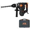 AXEL MARTELLO COMBINATO FU20248 1500W TRIPLA FUNZIONE TASSELLATORE DEMOLITORE 4.9 KG 230V