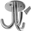 SOTECH ganci sottopensile gancio triplo NELE III in vero acciaio inox gancio triplo