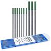 VECTOR WELDING Elettrodo al tungsteno elettrodi elettronici, aghi di tungsteno, per saldatura, elettrodi elettrodi, 10 pezzi - 175 mm a scelta (Ø 3,2 verde)