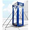 RDHMJSJAZ Carrello Elevatore Elettrico For Carichi Pesanti - Piattaforma Di Lavoro Autosollevante, Ponteggio Multiuso, For Lavori In Quota Decorativi For Interni Ed Esterni(19.6FT)