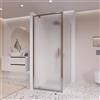OLIMPO DOCCE - Box doccia due lati a porta battente opaco h195 6mm Adele - 70x90