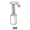 asein Spazzole di Carbone Asein 0864 per Ryobi Utensili Elettrici - 6x9x15mm - 0,24x0,35x0,59''
