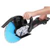 Royyalpa Sega elettrica per calcestruzzo con lama diamantata, potenza 5800 W, 3800 giri/min, lama da 14 pollici, per cemento, mattoni e acciaio, ideale per costruzioni, officina, fai da te, profondità di