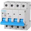 ETTROIT INTERRUTTORE MEGNETOTERMICO PER BARRA DIN 4 MODULI 4P 415V CURVA C 6KA 63A