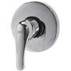 vetrine in rete Vetrineinrete® Miscelatore per doccia ad incasso da parete in ottone cromato rubinetto monocomando moderno con corpo di incasso rotondo 52835 A63
