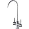 Shurity Rubinetto di prelievo per depuratori 2 Vie Shurity Primary 1/4" Acciaio Inox Satinato
