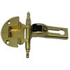 DACAN PROTECTION Cerniera per Ante con Battuta - Scodellino Foro Ø35 mm - Chiusura con Cricchetto a Molla - Cerniera per Mobili da Cucina, Armadi e Pensili - Installazione Parziale o Totale Incassata (2, oro)