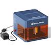 SCULPFUN iCube Ultra 12W Incisore laser con supporto ad aria e tagliere, macchina per incisione laser completamente chiusa con filtro antifumo, taglierina incisione laser per legno