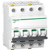 Schneider Electric iC60N MCB - Interruttore di circuito tipo C, 4 poli, 50 A, 440 V, capacità di spegnimento 6 kA Acti 9