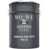 WO-WE Vernice per tetto Pittura Manto di Copertura W510 Bianco puro simile RAL 9010-20L