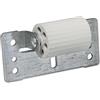 jarolift Maxi Rullino di Rinvio, Accessorio di Supporto per Tapparelle Avvolgibili Superiori ai 4 m², in Alluminio e Plastica, 90 x 40 mm