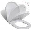 ALFEO Sedile wc copriwater per modello Alpina CLODIA Dolomite CHIUSURA RALLENTATA