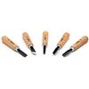 Narex Set di scalpelli da intaglio Start in Leather Tool roll