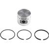 Drhomeam Pistone del compressore d'aria per kit ANELLO, pistone e per anelli Set di ricambio per compressore d'aria Parti della pompa dell'aria 42/47/48/51/65 mm di diametro