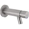 Idral 08400 Rubinetto temporizzato lavabo a parete serie INOX con comando IDRAL