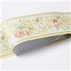 GouieRylin Carta da parati autoadesiva per bordo del bagno, impermeabile, bordi per pareti della cucina, in PVC, rimovibile, bordo delle piastrelle Giardino verde 10.6cm X 500CM