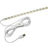 Vogueing Tool Vogueing - Striscia da cucire USB flessibile, DC 5 V, 2 m, luce LED per macchina da cucire con dimmer, per macchina da cucire, sfondo TV, ecc., bianco