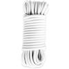 Tecplast Corda elastica Bianca 15 m - Qualità PRO TECPLAST 9SW - Cavo per teloni con diametro 9 mm