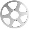 Nutriess in lega di alluminio da 10,5 pollici a 6 buche di apertura universale Parte di bobina di takeup vuota nastro audio per REVOX STUTER GOLD (Argent)