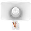 Akozon DC12V Sirena di Allarme Domestico, 150 DB DC 12V Dual Tone Wired Horn 150dB Antifurto Avvertimento Althorn per Sicurezza Domestica Audio Dual Wired Alarm