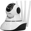 Septpenta Telecamera Intelligente a 5 Antenne, Telecamera di Sicurezza Interna per Bambini/anziani, Telecamera per Animali Domestici con Archiviazione Multipla, Rilevamento del Movimento, Regolazione Remota