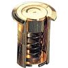 nextradeitalia 5SCATOLE SC POZZETTO OTTONE A MOLLA MM. 8