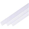 INCREWAY Protezioni antiscivolo per ante di armadietti, 8 pezzi, in plastica trasparente, per proteggere mobili da cucina, sgabelli, pedane e sedie da scheggiature, adatte per spessore di 18-20 mm
