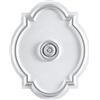 nextradeitalia 1PEZZO ROSONE DECORATIVO PER SOFFITTI mod. EO1DY - cm 53 x 43