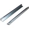ALPENSTAHL Binario per cassetti estrattore parziale 550 mm, per montaggio su pavimento, FR206, guide con portata 100 kg, metallo zincato, 1 paio di guide per cassetti in legno