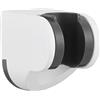 Tecmolog Supporto Soffione Doccia Bianco Supporto Doccino Muro Plastica con Viti, ST01W
