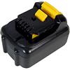 Trade-Shop Batteria agli ioni di litio10,8V / 3000mAh sostituisce Dewalt DCB120 DCB121 per DCB120 DCB121 DCB-120 DCB-121 DCB100 DCD710 DCD710S2 DCF610 DCF610S2 DCF813S2 DCF815 DCF815N