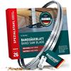 Bayerwald Werkzeuge Bayerwald - Lama per sega a nastro in acciaio temprato, 3430 x 6 x 0,5 x 6, per tutti i tipi di legno/sega a nastro adatto per Scheppach Basato 5-2 e molto altro ancora.